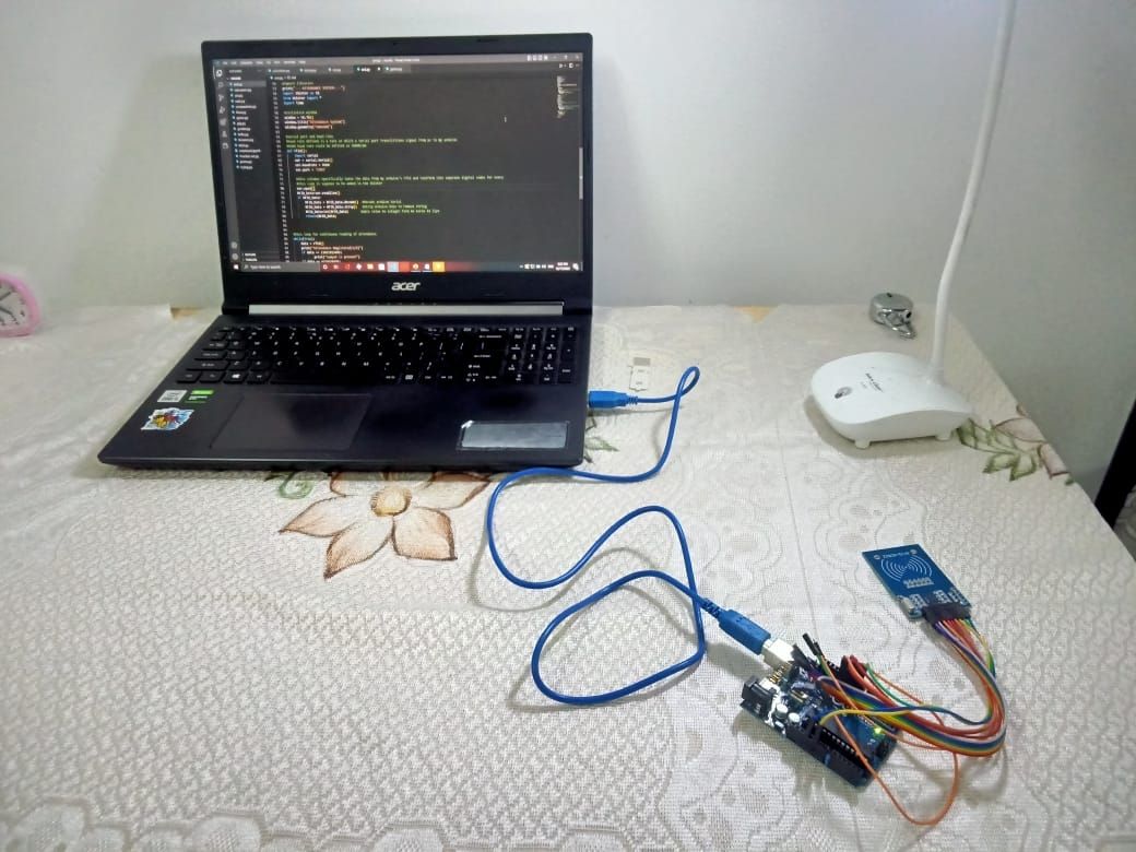 Attendance Tracker using RFID Scanner